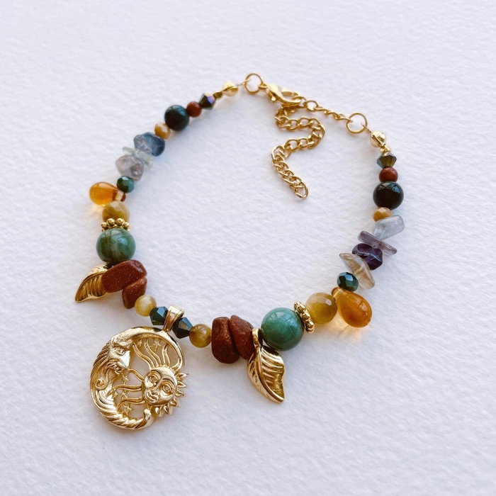 Heliophilia Silver Pulsera Safari 90's Multicolor
